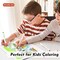 Shuttle Art 51 Colors Dual Tip Alcohol Based Art Markers, 50 Colors plus 1 Blender Permanent Marker Pens Highlighters with Case Perfect for Illustration Adult Coloring Sketching and Card Making